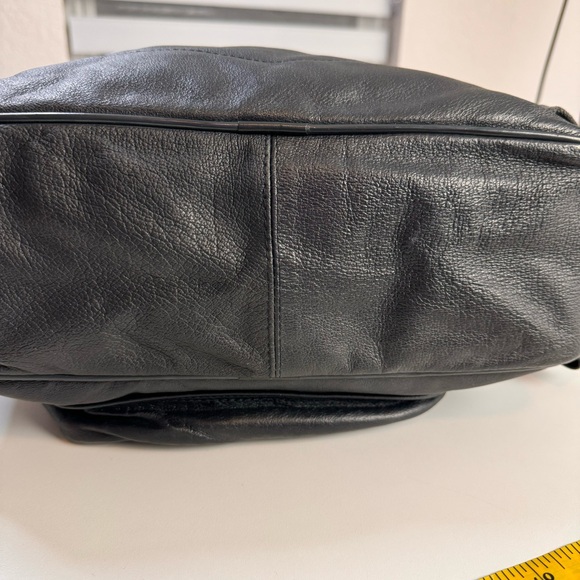 Vintage Y2K Hardrock Cafe Maui Leather Backpack Save The Planet 90’s 3 Zipper - Picture 10 of 13